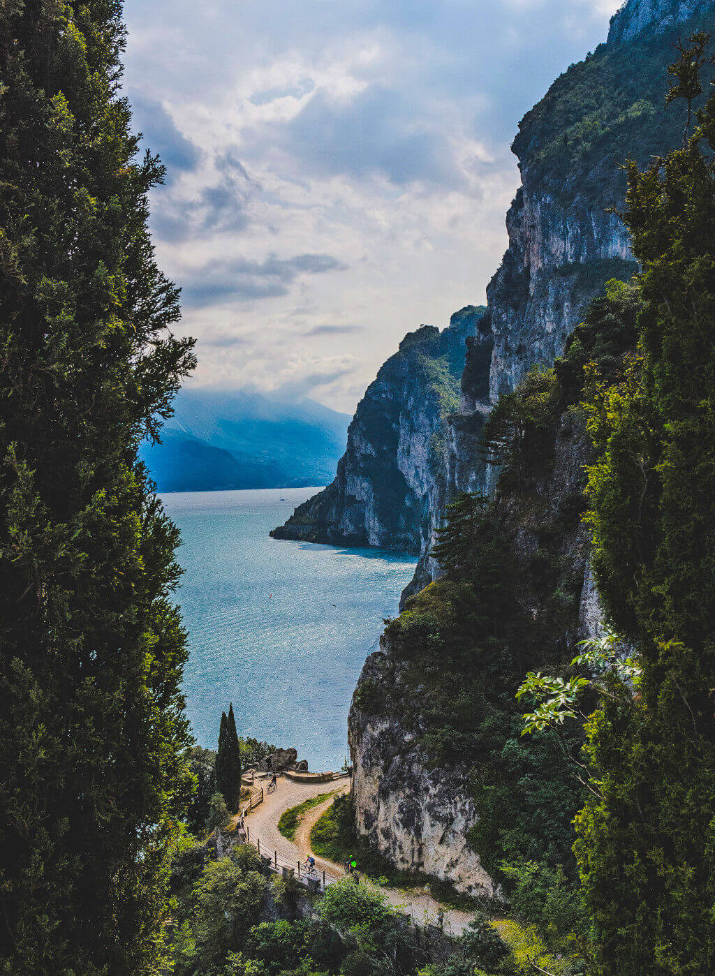 Ponale Straße: Riva del Garda – Lago di Ledro
