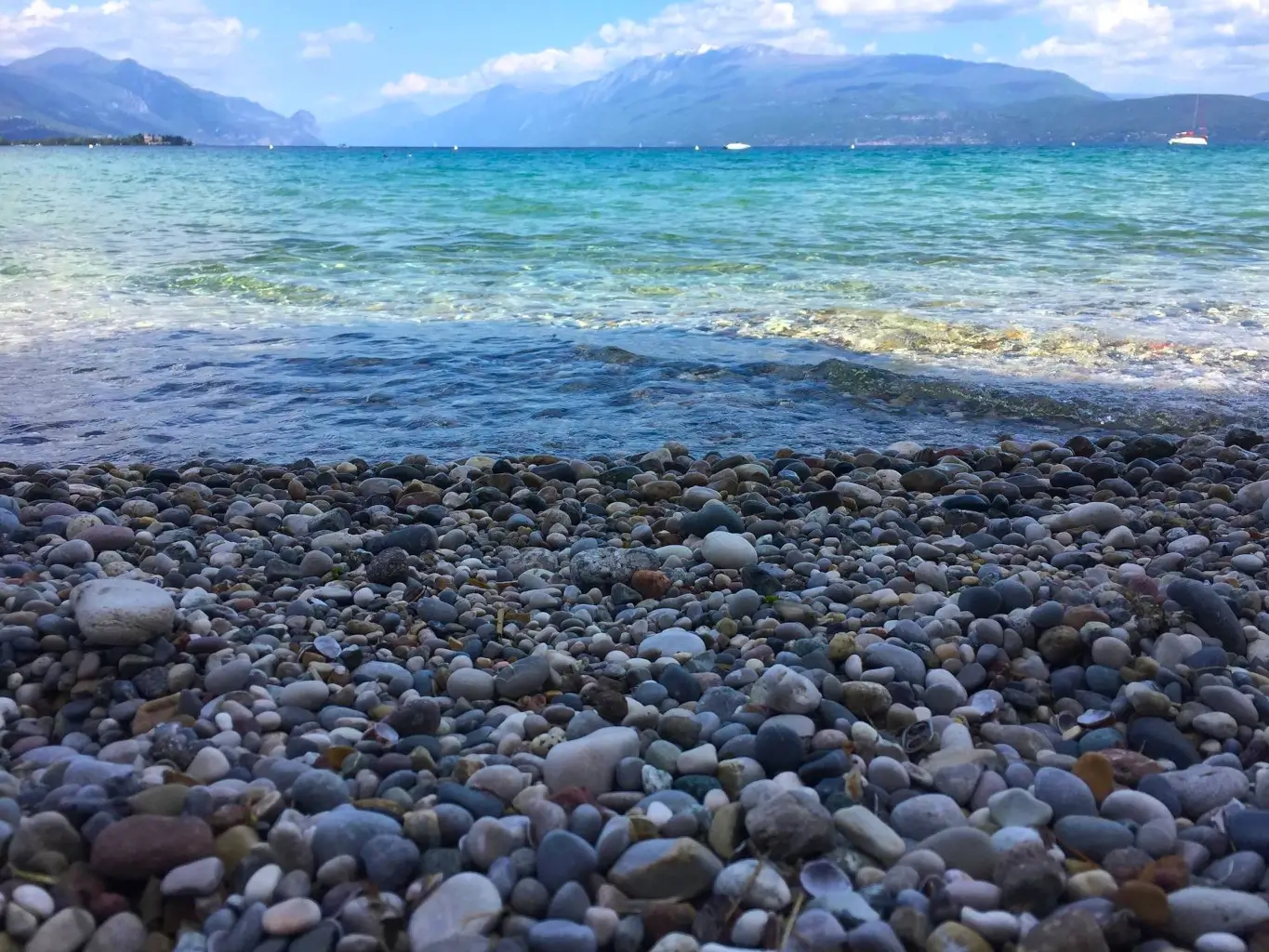 Beaches on Lake Garda