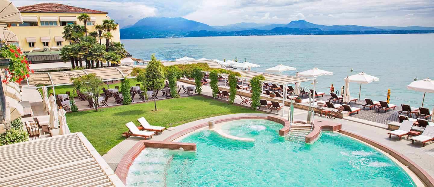 Grand Hotel Terme Sirmione pool
